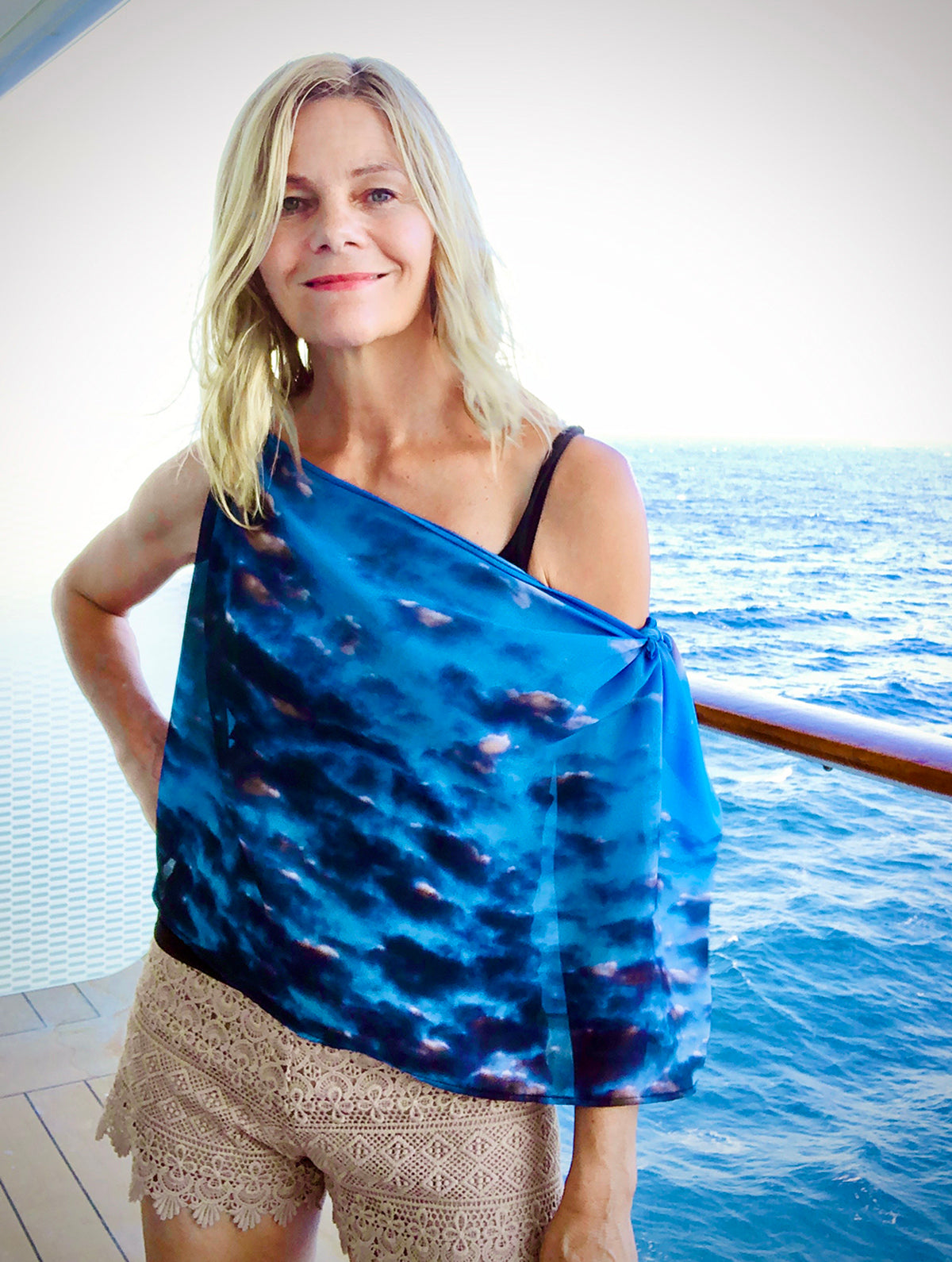 Clouds Scarf - Shelly Lawler Collection