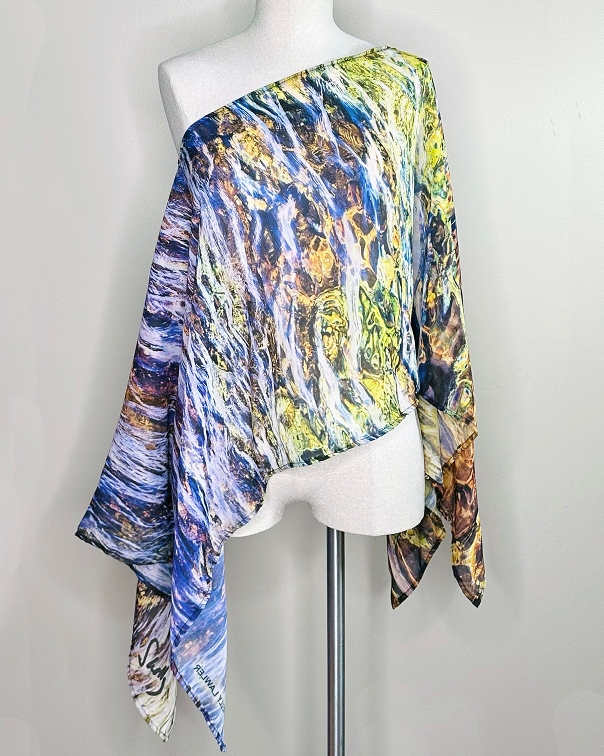 Elements Poncho - Shelly Lawler Collection